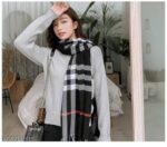 Fashion Checkered Pattern Mufflers Cum Scarves Cum Stoles Woolen Men and Women's Casual Soft And Warm SR_2002166