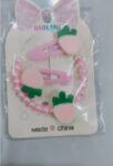 Kids Special Hair Accessories Combo 2 Hairpin And 1 Bracelet SR_20022151