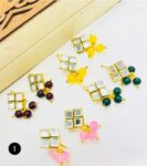 Beautiful Grapes Earing Random Color (Pack ok 6) SR_20022149