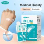 Band-Aid Waterproof Breathable Medical Large Bath Transparent Invisible Wound Hemostasis Anti-Wear Foot Band-Aid (40 Piece) SR_20022210