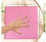 Multipurpose Wire Dishwashing Rags for Wet and Dry Stainless Steel Scrubber Non-Scratch Wire Dishcloth for Washing Dishes Sinks Counters Easy Rinsing Machine Washable Double Sided (Pack Of 3)   SR_200222231