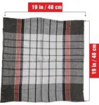 Pure Source India Kitchen Duster Wet Cotton Cleaning Cloth (Pack Of 12 ) SR_200222260