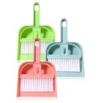 1 pc Mini Hand Broom and Dustpan Set Small Dust Pans with Brush Set Cleaning Tool for Desk, Car and Animal Waste SR_200222296