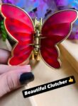 Beautiful Butterfly Design Hair Clutcher –Random Colour  SR_1199