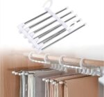 5-Layer Multi-Functional Cloth Hanger | Space Saving Wardrobe Organizer SR_1271