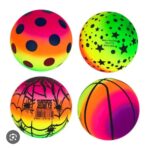Neon Color Soft Rubber Bouncing Ball for Kids – 1 Pc  SR_1286