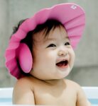 Baby Shower Cap for Kids – Multi-Use Adjustable Bath Hat (Pink) SR_1428