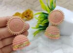 Elegant Traditional Round Jhumka Earrings  SR_2541
