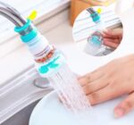 Water Saving Movable Sink Faucet Expandable Water Tap Filter Shower Head Rotatable (Random Colour) – Pack of 1 SR_144