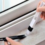 Window Track Cleaning Brush with Scraper – Deep Clean Narrow Gaps with Ease SR_1587
