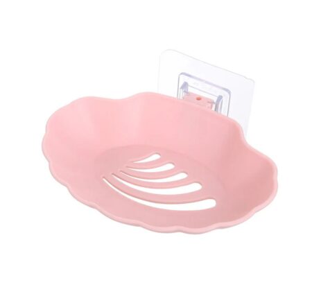 🧼 Stylish Wall-Mounted Leaf Shape Soap Holder – Self-Draining Soap Stand for Bathroom 🚿 SR_151