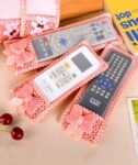 Remote Cover | Ideal for D2H, DTH Remote & Air-conditioner(A/C) Remote | Fabric Remote Control Case Keep Remote Dust-Free & Easy to Fit (Random Colours Pack of 3) SR_857