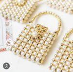 Pearl Beaded Bag/Purse,Bag for Silver and Gold Coin.Pack 2 SR_8596