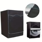 Waterproof Washing Machine Cover Automatic Roller Washer Sunscreen Dustproof Cover Protective Dryer Oxford Cloth Front Open SR_7854