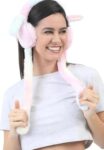 Cute jumping rabbit ear chuchu sound earmuffs for kids girls boys (7years&above) Ear Muff  (Pack of 1) SR_5847