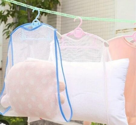Net pillow  Mesh Bags Drying without hanger (Pack of 2) SR_2002