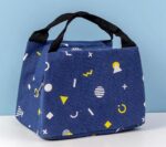 Women Girl Kids Children Thermal Insulated Lunch Box Picnic Bag only blue SR_54236