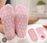 Spa gel socks , Moisturizing Silicone Gel Socks for Repairing Dry, vitamian E socks, Cracked Feet Skin, gel socks man & woman(special for winter)  (pack of 01)