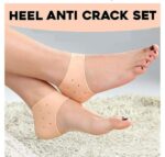 Neel Silicone Gel Heel Pad Socks Pain Relief, Cracked Heels Repair Foot Care Heel Support SR_45412