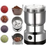 Grinder Multi Functional Coffee Herbs Spices Nuts Grain Seasonings Spices Mill Powder Machine Stainless Steel Mixie for Kitchen SR_512