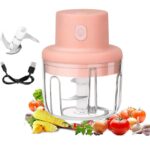 Electric Garlic Machine, Mini Garlic Chopper, Portable Cordless Grinder Small Food Processor SR_5684