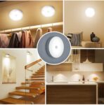 Motion Sensor Night Light for Home with USB Charging Battery Rechargeable Wireless Magnetic Self Adhesive SR_54845