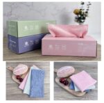 Microfiber Cleaning Cloth - 20 PCS (Pack of 1) Reusable Microfiber Multi-Functional Cleaning and Drying Wipes for Home Kitchen & Office, Strong Cleaning Cloth with Dispenser Box - Rnadom Colour SR_58541