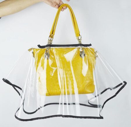 2 pc Handbag Cover Protective Lightweight Waterproof Outdoor Luxury Bag Rain Coat SR_87578