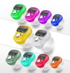 2pcs Finger Counter Hand Finger Counting Machine Digital Electronic Tally Counter Hand Finger Tally Counter japa mala Mantra SR_515