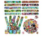 2 PC Slap Bracelet for Kids Boys & Girls Birthday Party Supplies Favors, 8.4 inches SR_857