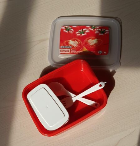 TUMMY Multipurpose Lunch Box with Spoon & Fork – Airtight Food Storage Pack of 2 Kanjak Special SR_1199897