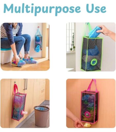 Hanging Mesh Garbage Bag Holder – Pack of 2 SR_875144