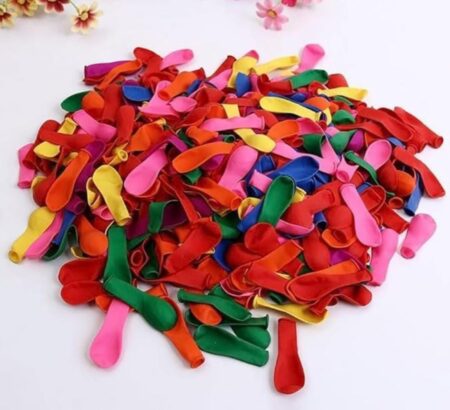 Water Rubber Balloon Rainbows | Celebrate Festival of Colors With Colorful Water Balloons 100 PC SR_875