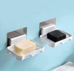 Soap holder for bathroom organiser, Kitchen sink organizer in kitchen items Wall shelf Soap case (Pack of 1) SR_54847