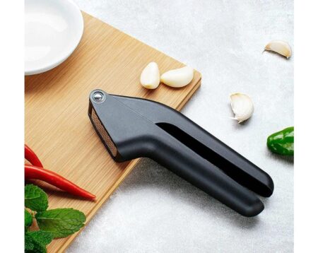 Garlic Presser Ergonomic Handle Restaurant Manual Garlics Crusher Reusable Washable Squeezer Masher SR_58784