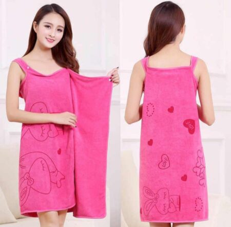 Women, Bath Robe Towel for Women, Quick Dry Dress Towel for Ladies 1 Pc SR_5751