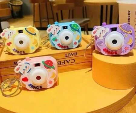 Camera Keychain with Simulation Projection | Mini Key Ring for Car, Bike & Home | Cute Key Chain Gift for Men, Women, Boys & Girls 1 PC SR_6898