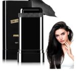 Hair Color Stick for White Hair Coverage | Waterproof & Sweat-Proof Hair Dye Touch-Up | Easy-to-Use Comb Applicator | Quick Root Touch-Up Stick for Men & Women | Temporary Hair Color Pen (BLACK) SR_85466