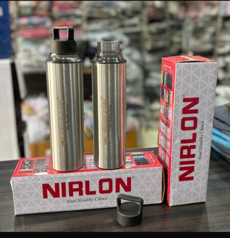 Leak Proof|Office|Gym Bottle|Home|Kitchen|Hiking|Treking Bottle|Travel Bottle [Black Color|900ml] SR_6484