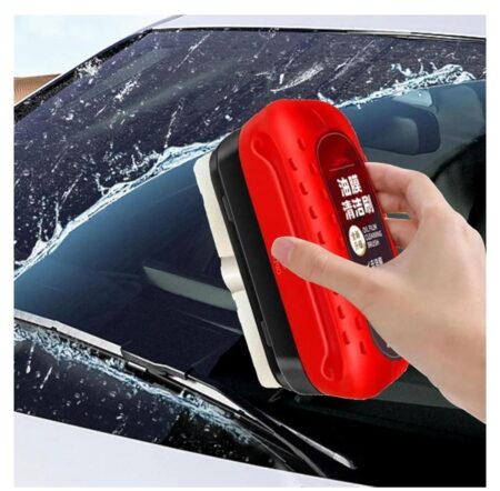 Oil Film Removal Cleaner, Powerful Windshield Cleaner & Oil Film Remover, Enhance Visual Effect Of Windshield (Pack of 1) SR_87424