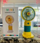 Spiaty Flower USB Rechargeable Handheld Mini Fan Outdoor Portable Small Electric Fan SR_8989