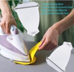 Non-Stick Plate Protector Cover for Steam Irons | Heat Resistant Cloth Safe Ironing Accessory | Quick Install Universal Iron Soleplate Cover ( Pack of 1 ) SR_5754