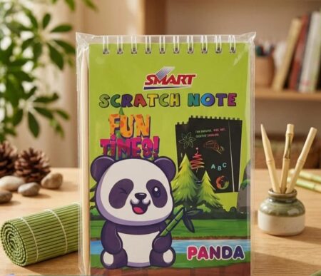 Scratch Notebooks, Rainbow Scratch Note Combo Art Set, Magic Scratch Painting & Sketch Art Notes Drawing Notepads for Kids - Includes Drawing Stencil and Wooden Stylu with Each Note SR_208787