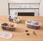 2 Way Tiffin & Storage Box – Multipurpose Lunch Box with Dual Compartments, Airtight & Leakproof Food Container SR_58475
