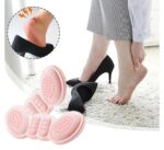 Anti-Slip Heel Grips Liner Cushion Inserts for Loose Shoes | Shoe Bite Protector | Height Increase Insoles & Size Adjuster | Triangle, Pentagon for Men & Women 1 Pair SR-65652