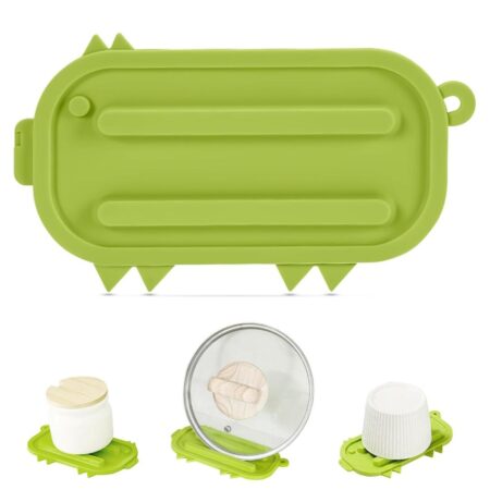 1 Pc NonSlip Drying Mat For Pot Lids - Heat-Resistants Storage Pad For Countertops And Bowls SR_656556