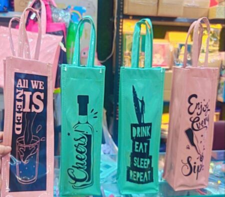 1 L Water Bottle Bag Random print SR_3565