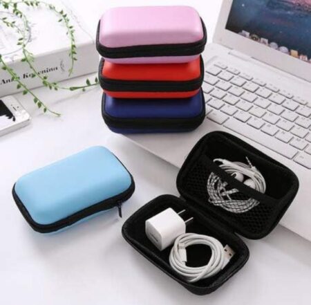 Travel Cable Organizer Bag: Electronics Storage Case for Earphones, Chargers & Accessories ‚Äì Portable Zipper Pouch for Organized Travel 1PC SR_66565