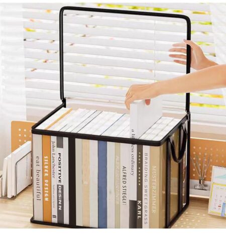 📚 PVC Transparent Book & Document Storage Bag – Stylish & Durable SR_15168