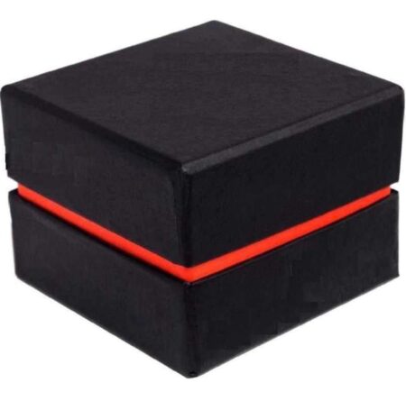 Empty Watch & Bracelet Gift Box, Small Jewelry Gift Packaging Box with Protective Red colour Pack of 2 SR_65656